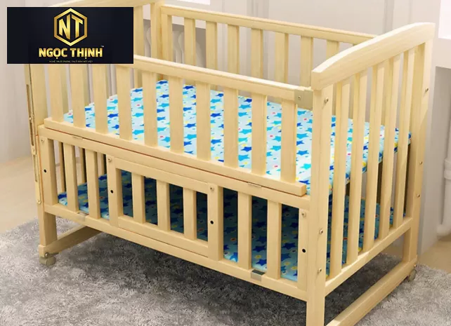 CŨI GỖ ĐƠN GIẢN AN TOÀN CHO TRẺ